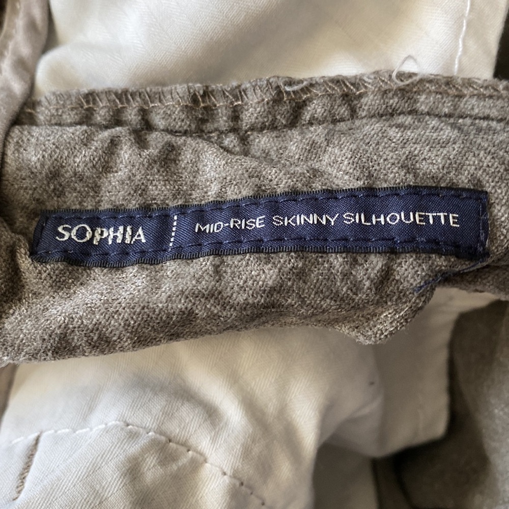 Christopher blue sz 10 Sophia MID-RISE skinny silhouette pants/jeans - Picture 15 of 15